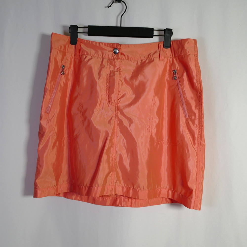 Daily Sports Womens Active Golf Skort Size EUR 40 US 10 Coral Pickleball Tennis
